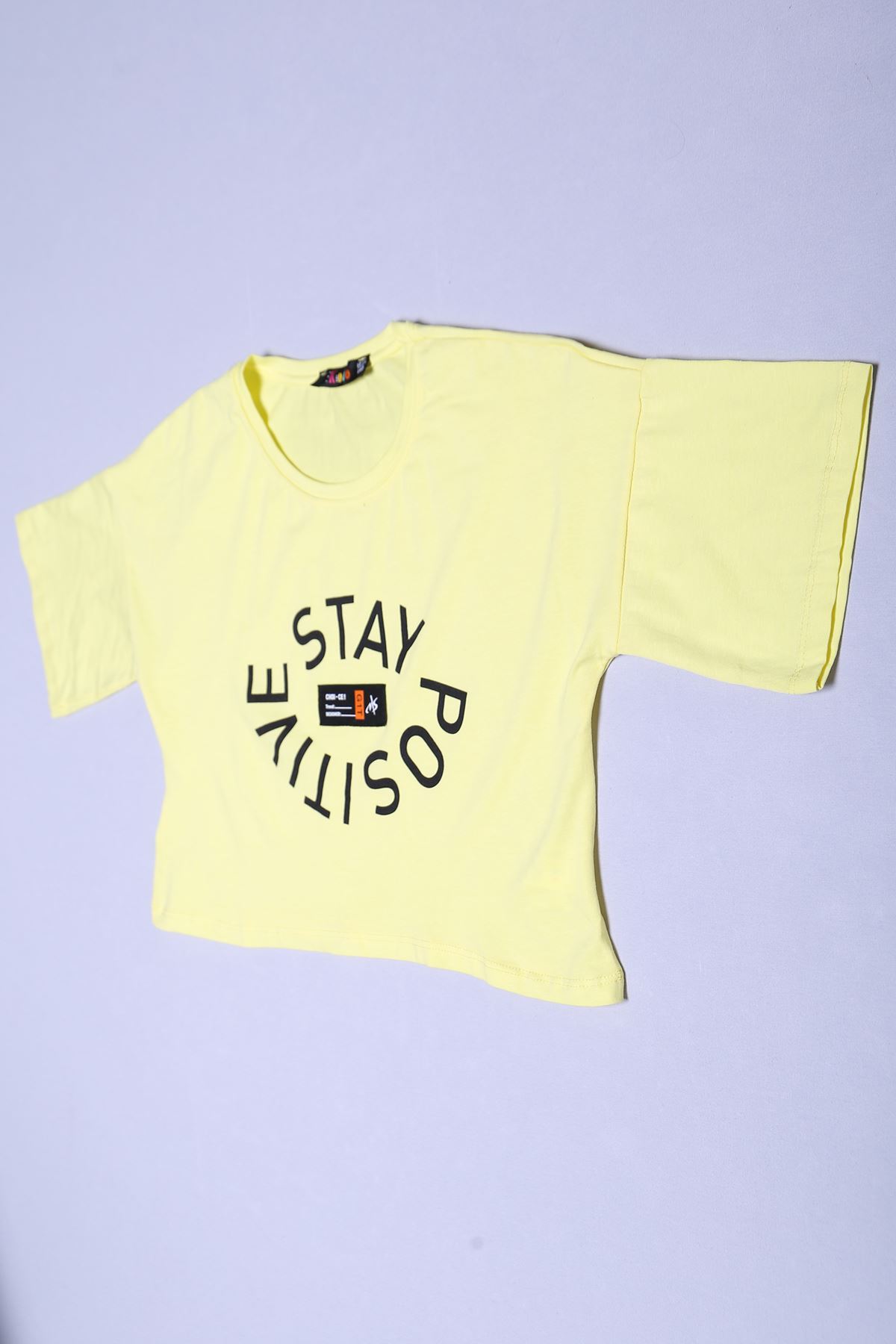 Children's T-shirt Yellow for 10-16 Years - 18049.1567.