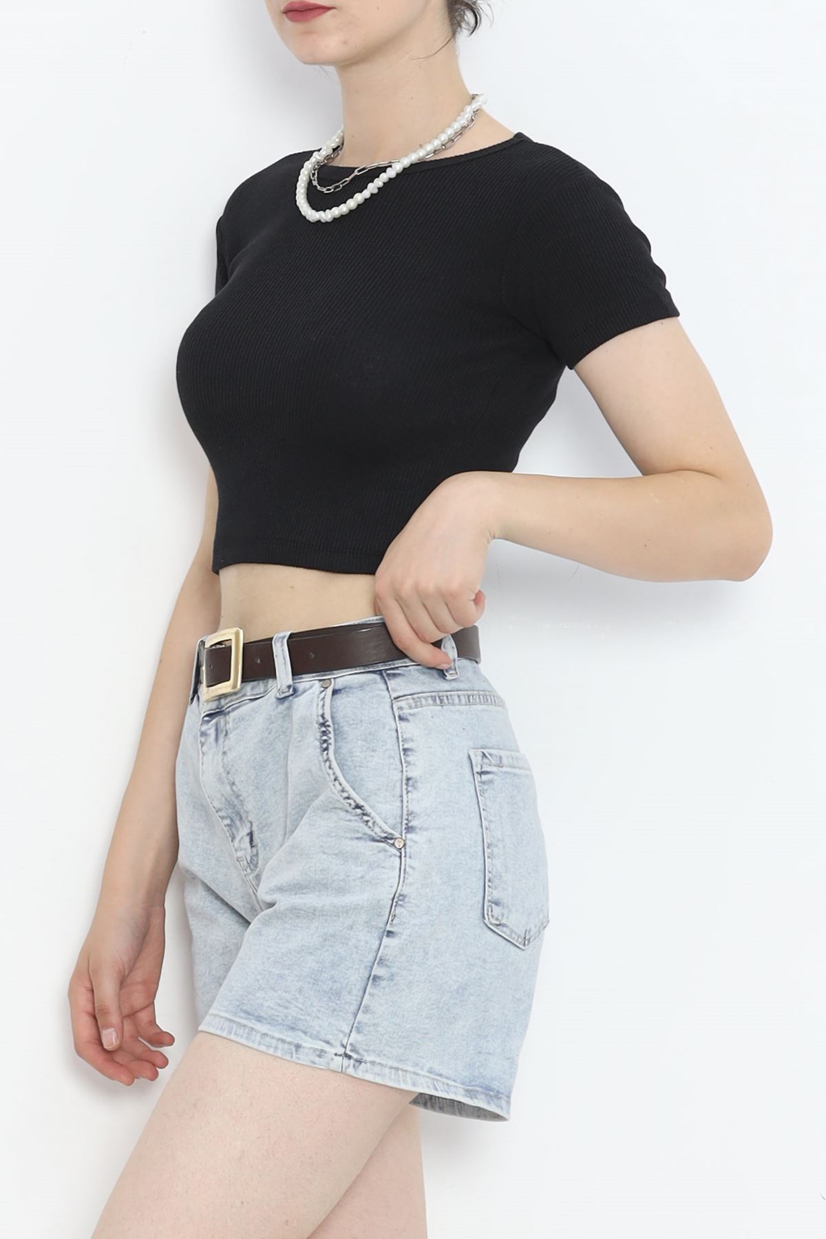 Crew Neck Camisole Body Black - 18880.1567.