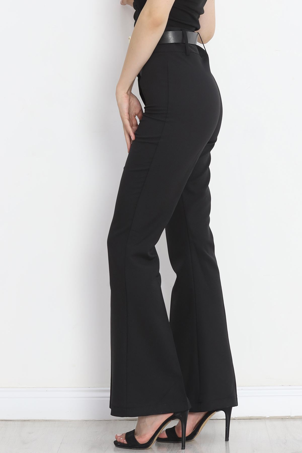 Bell Bottom Pants Black - 20715.683.