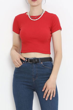 Crew Neck Camisole Body Red - 18880.1567.