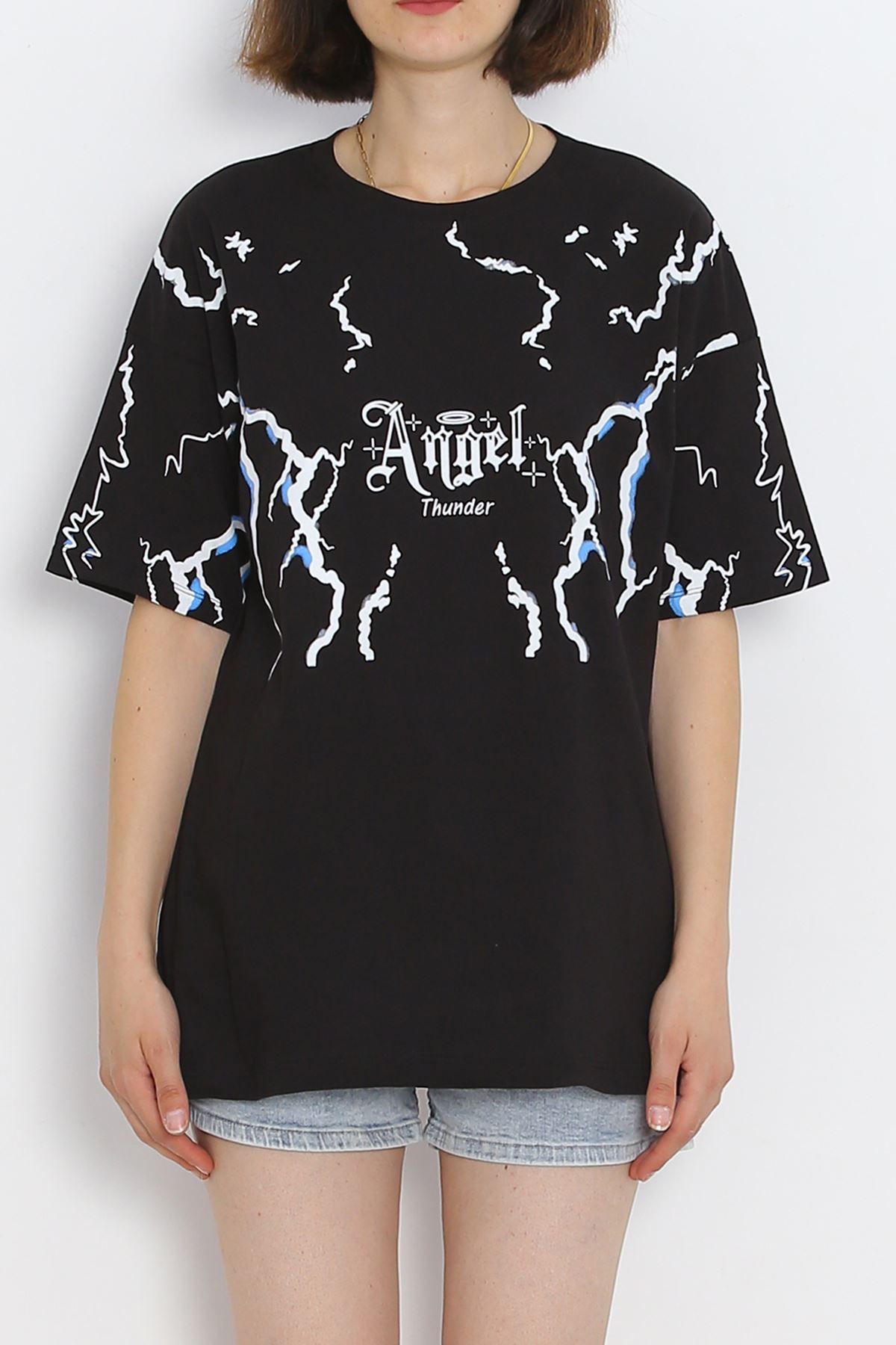 Printed T-shirt Black - 20014.1567.