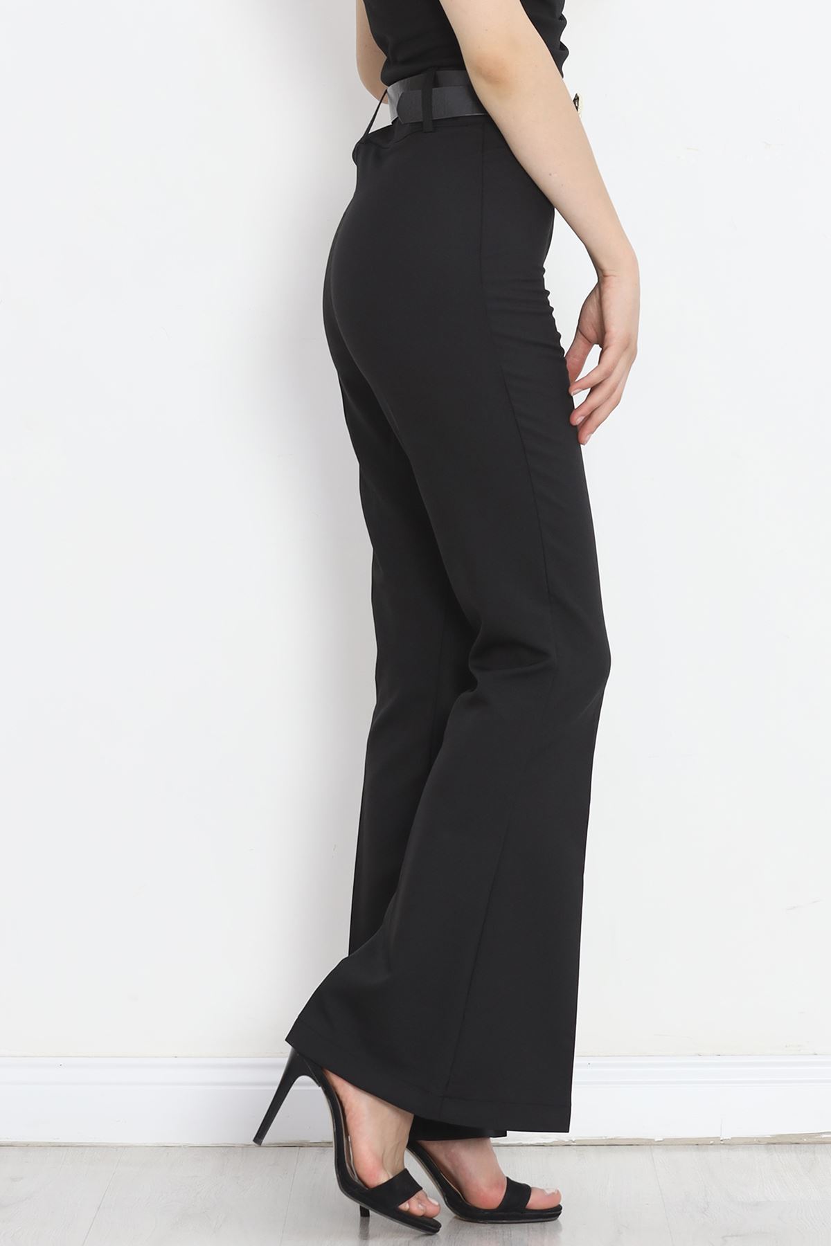 Bell Bottom Pants Black - 20715.683.