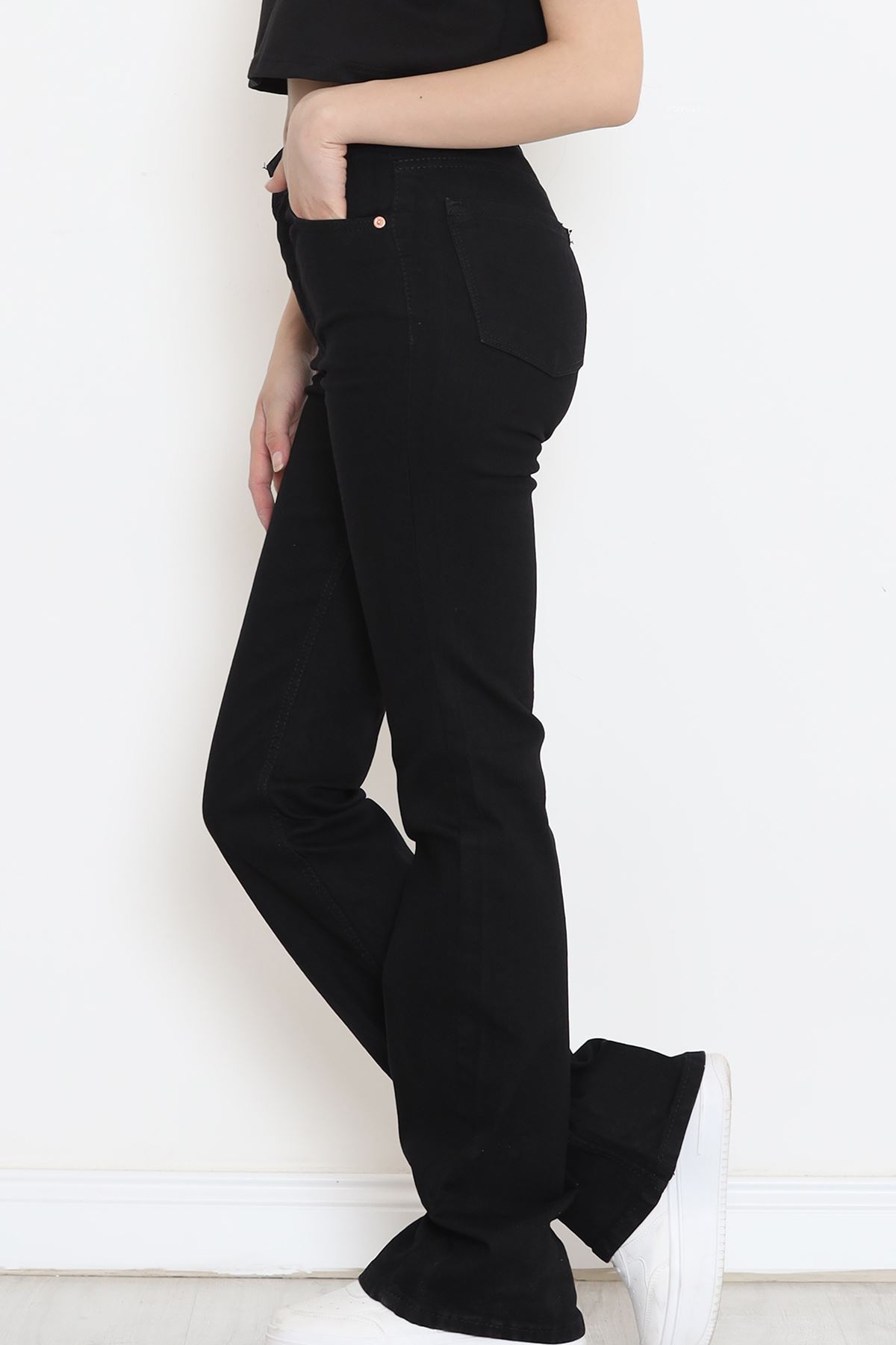 Flared Jeans Black1 - 11614.1431.