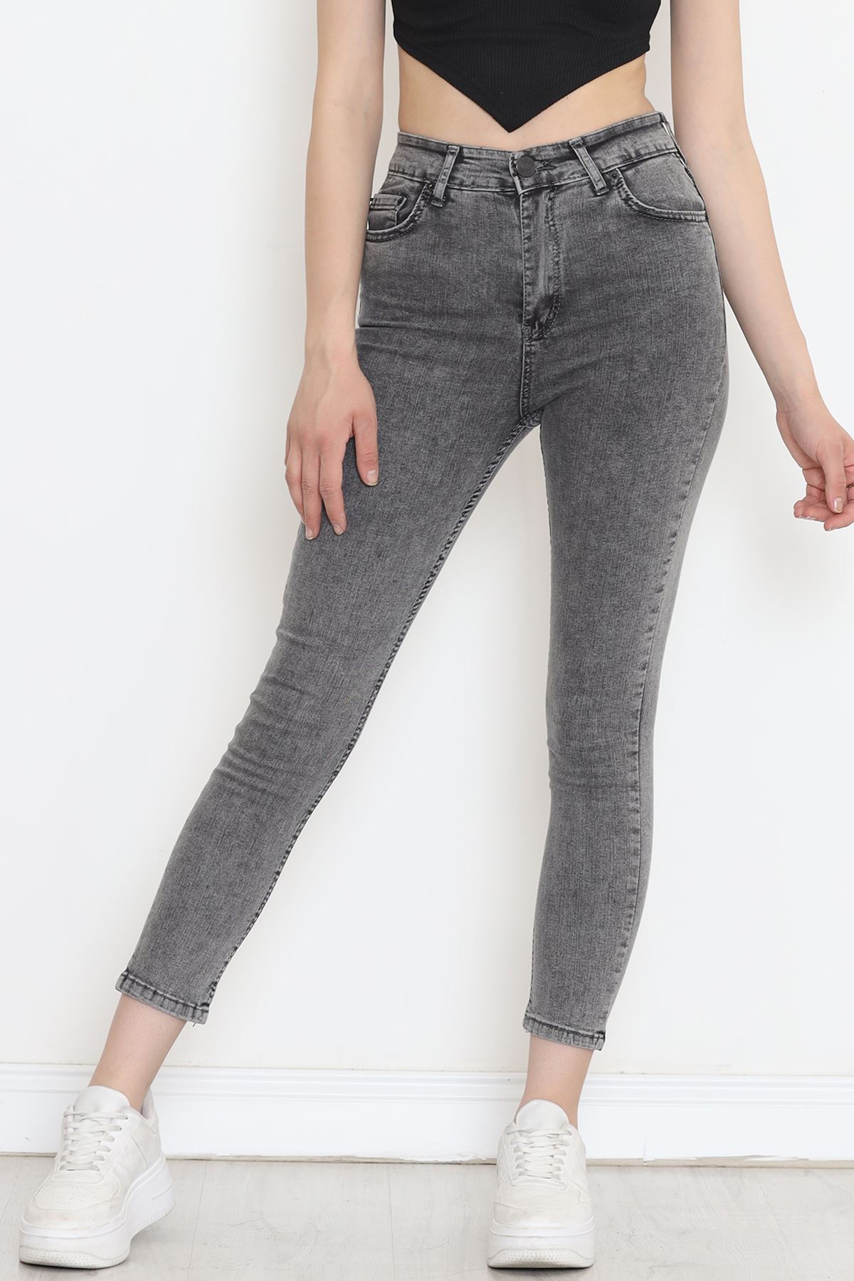 Dar Paça Kot Pantolon Grey - 12561.1431.