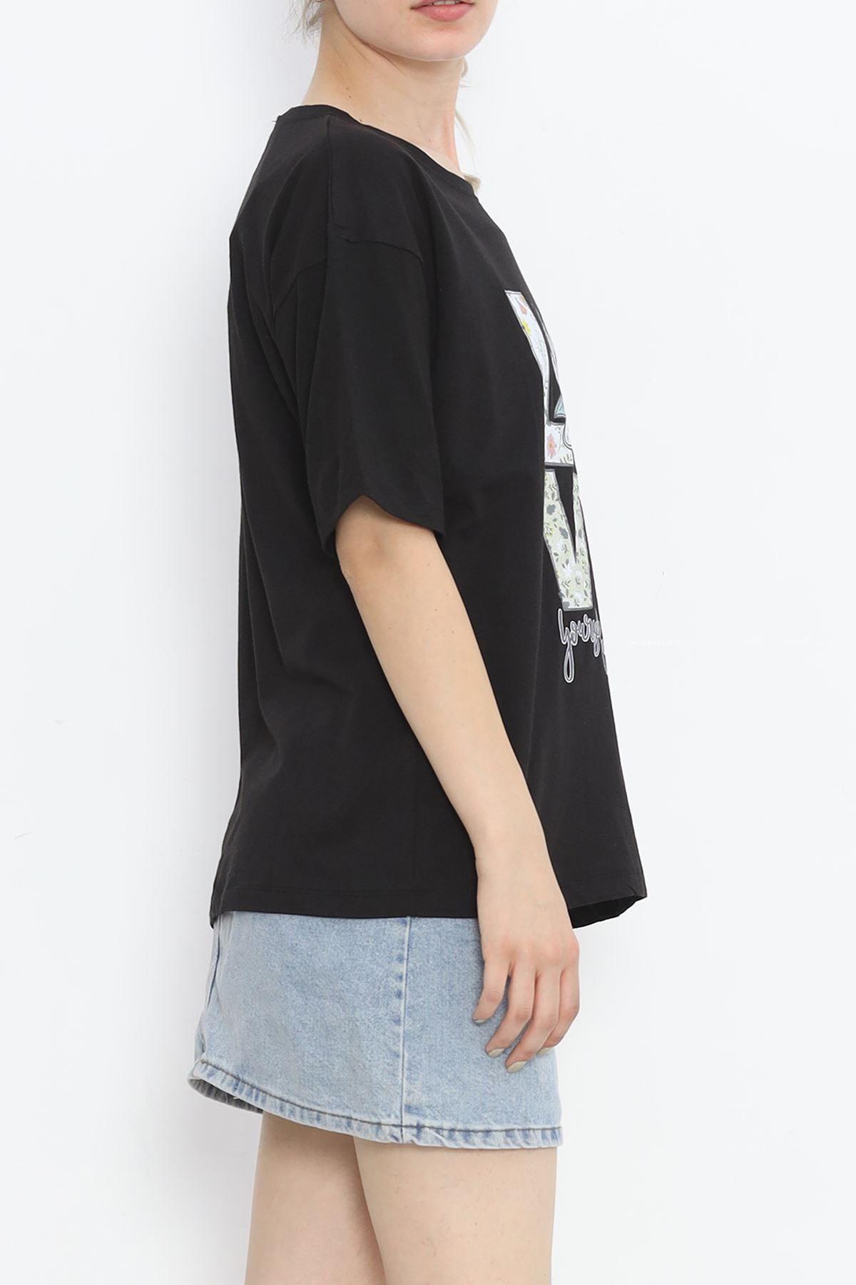 Crew Neck T-Shirt Black - 16519.1567.