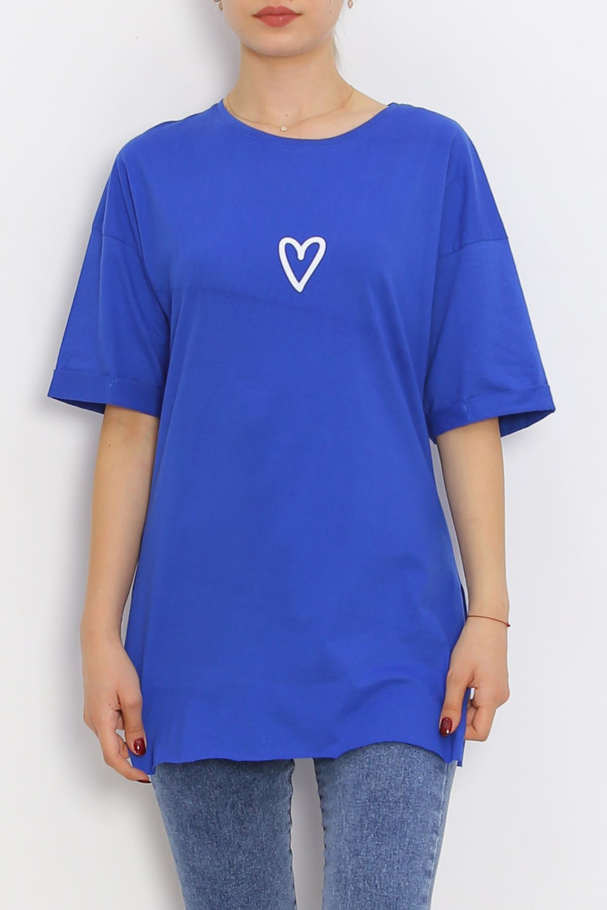 Double Sleeve Printed T-Shirt Saks - 16556.1567.