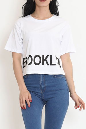 Printed T-shirt White - 16484.1567.