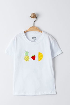 1-4 Years Printed Kids T-Shirt White - 524010.1576.