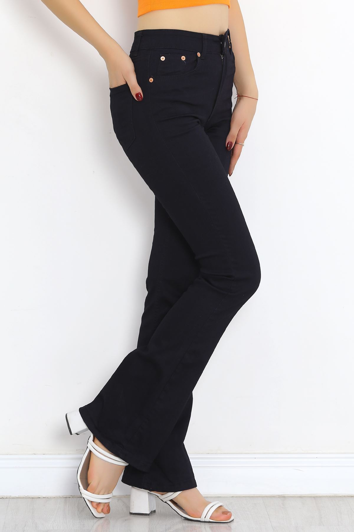 Flared Jeans Dark Blue - 18974.1431.