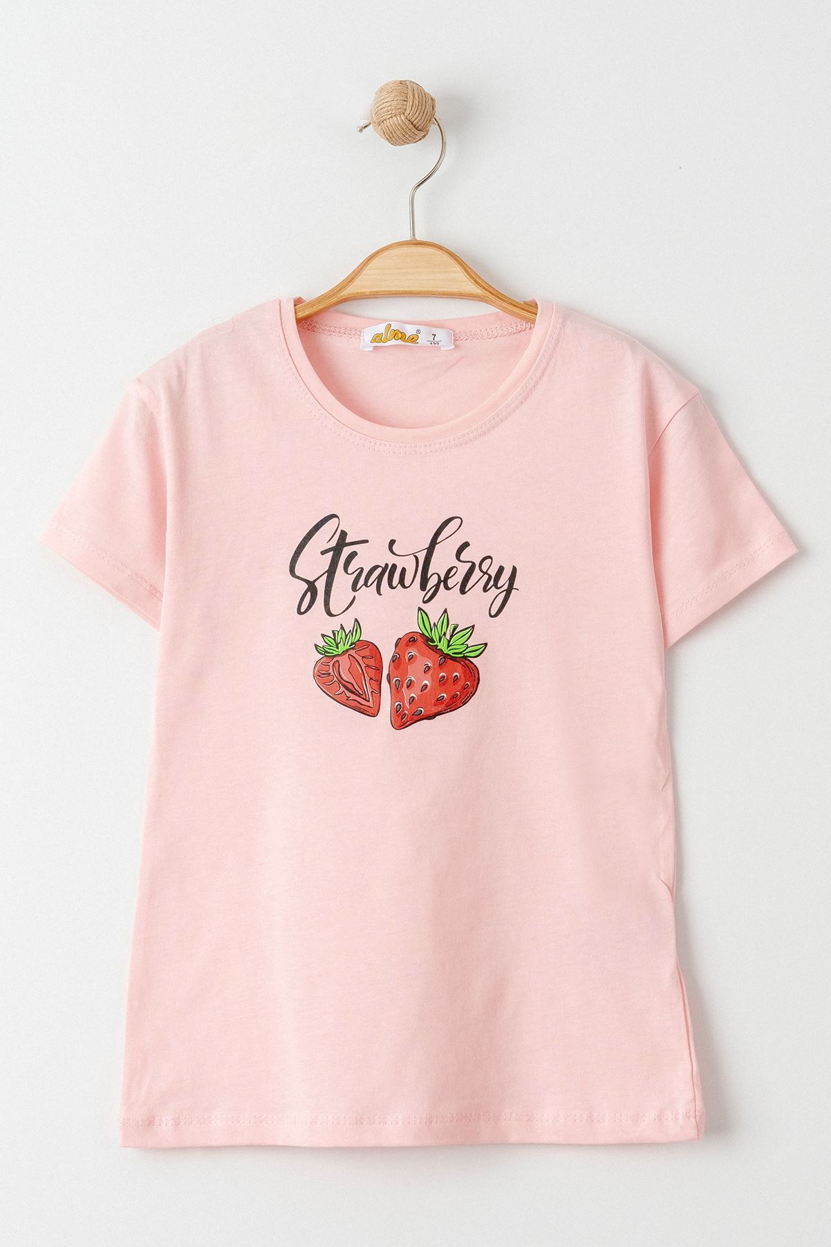 3-7 Years Printed Kids T-Shirt Pink - 624063.1576.