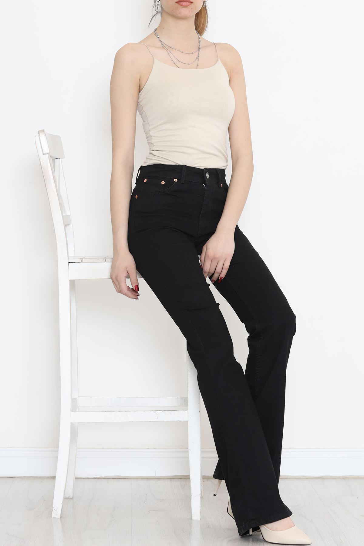 Flared Jeans Black - 15858.1431.