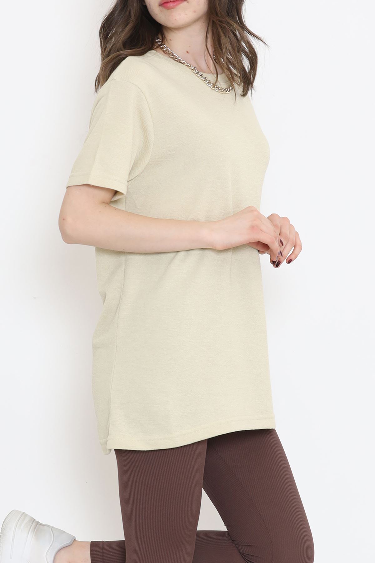 Crep T-shirt Beige - 152431.275.