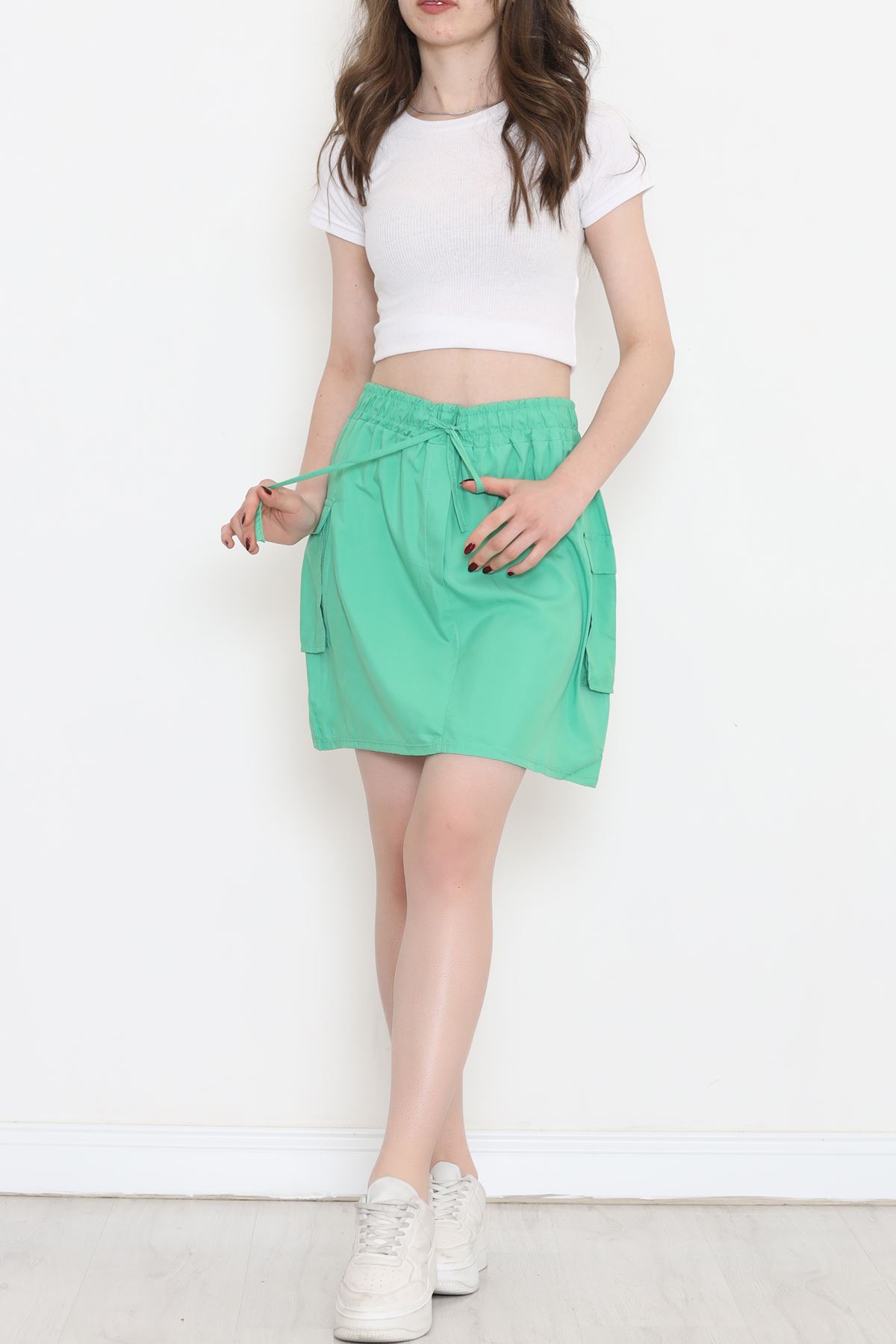 Double Pocket Skirt Green - 3468.1595.