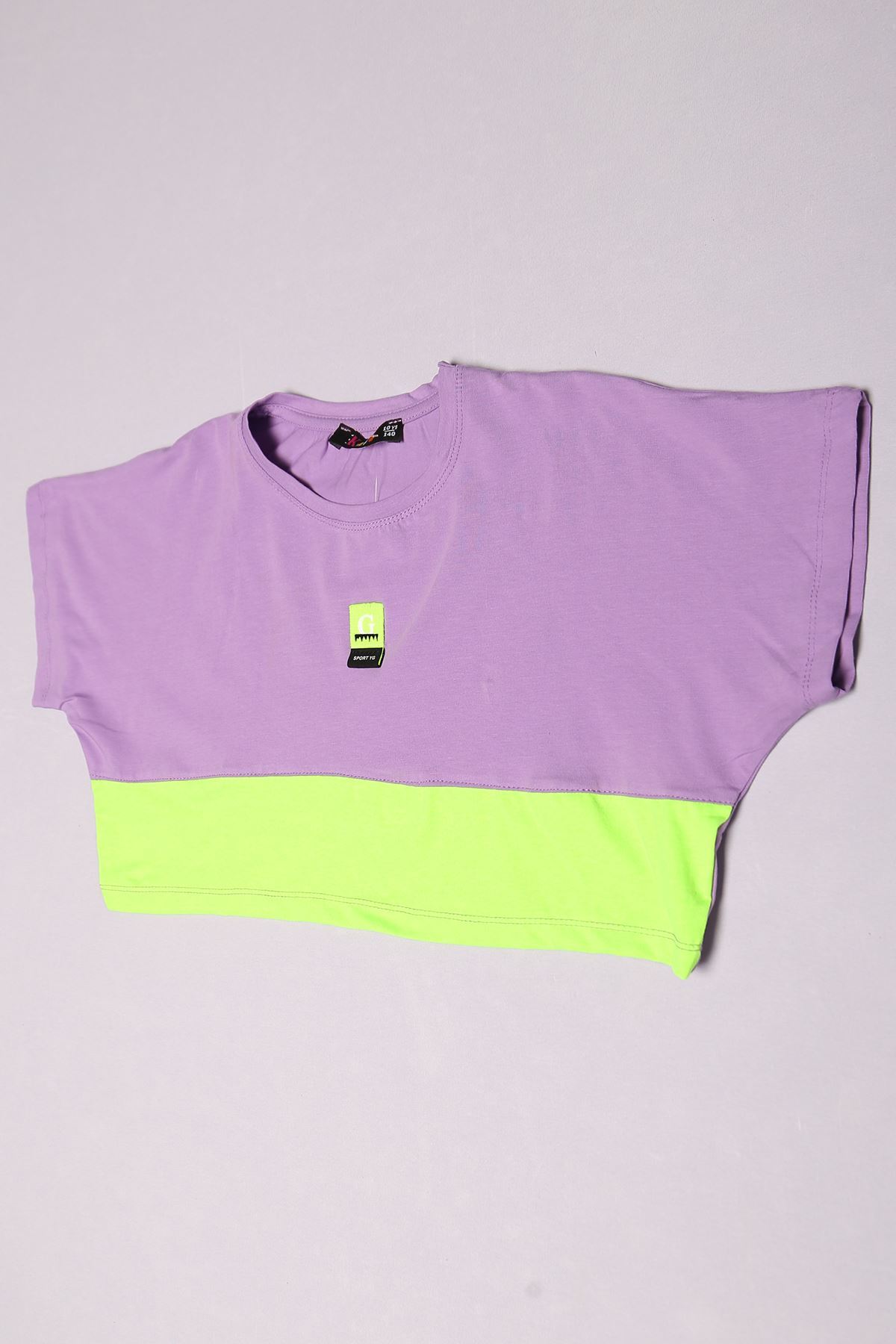 Children's T-shirt Purple for Ages 10-16 - 17795.1567.