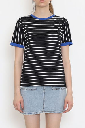 Striped Suprem T-shirt Blacksaks - 15919.1567.