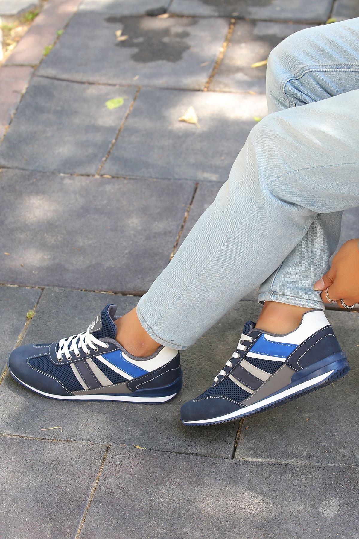 Men's Casual Shoes Navy Blue - 20033.264.