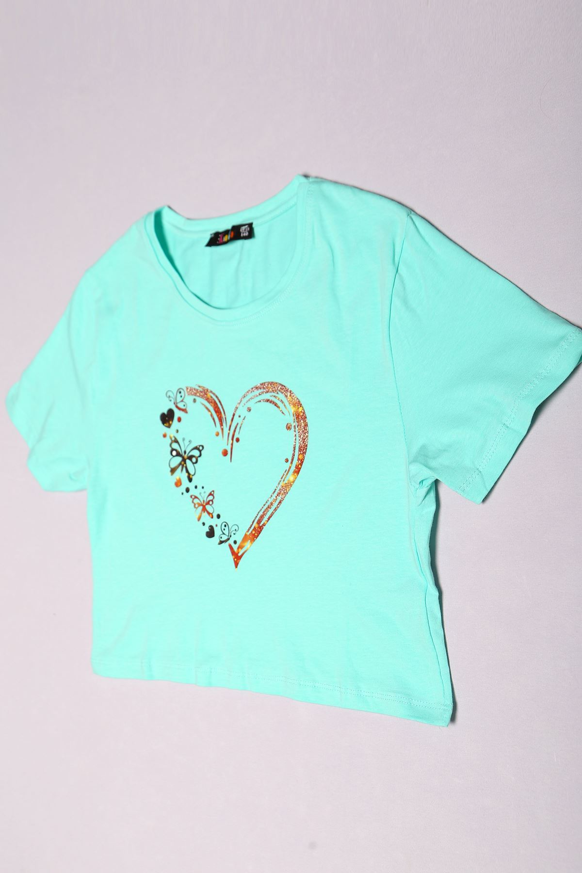 10-16 Years Printed Kids T-Shirt Mint - 17793.1567.