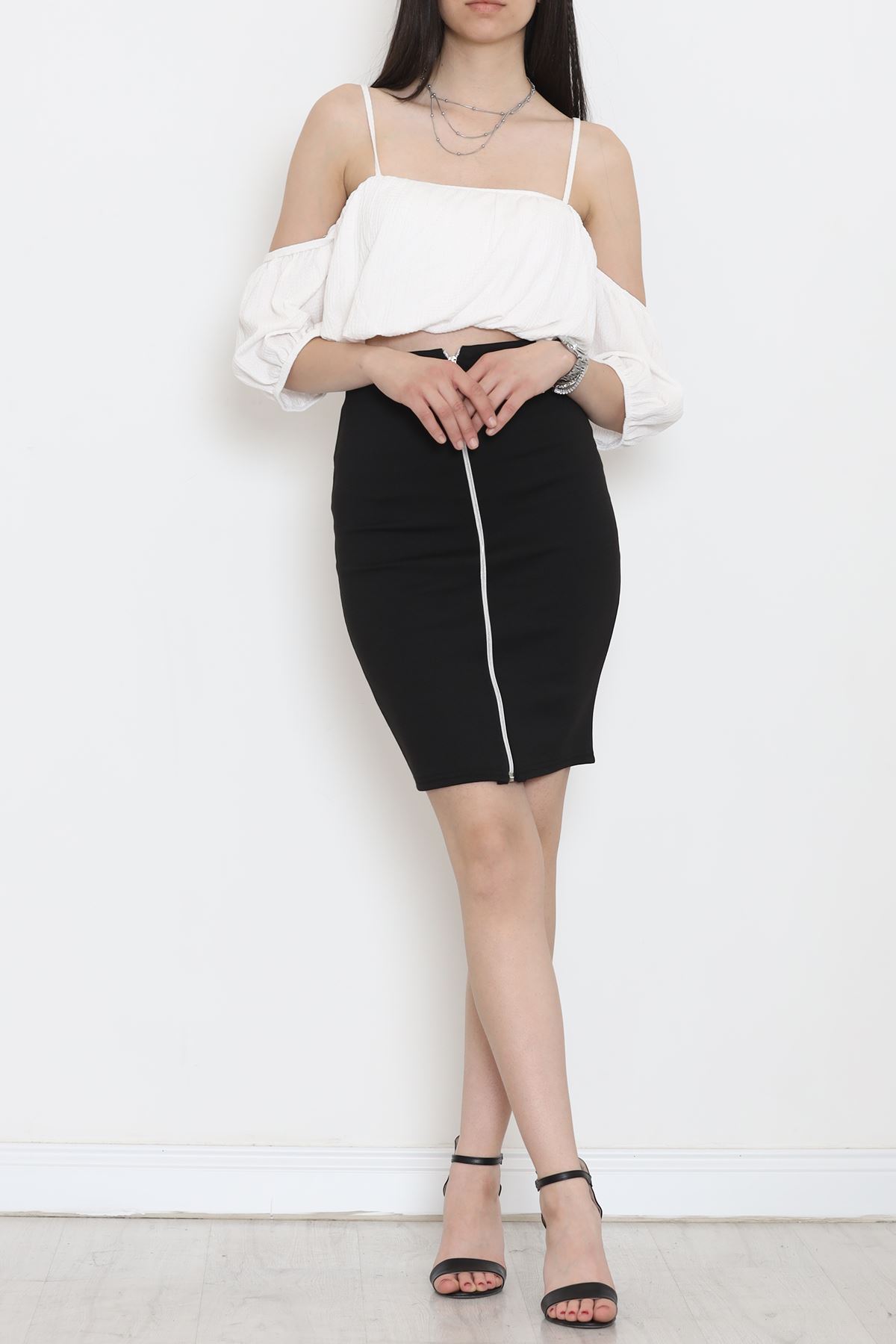 Strappy Burgundy Blouse White - 12593.631.