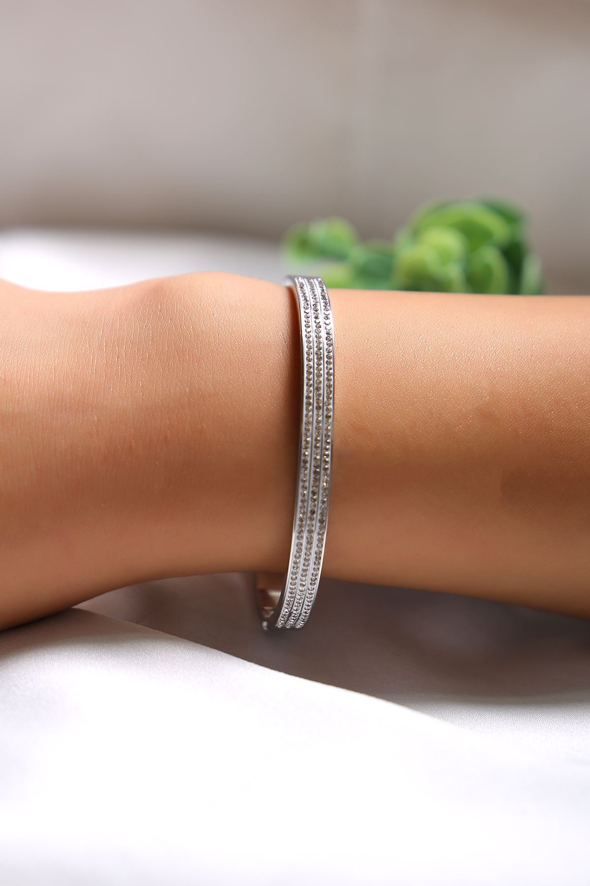 Steel Bracelet Silver6 - 17298.1804.