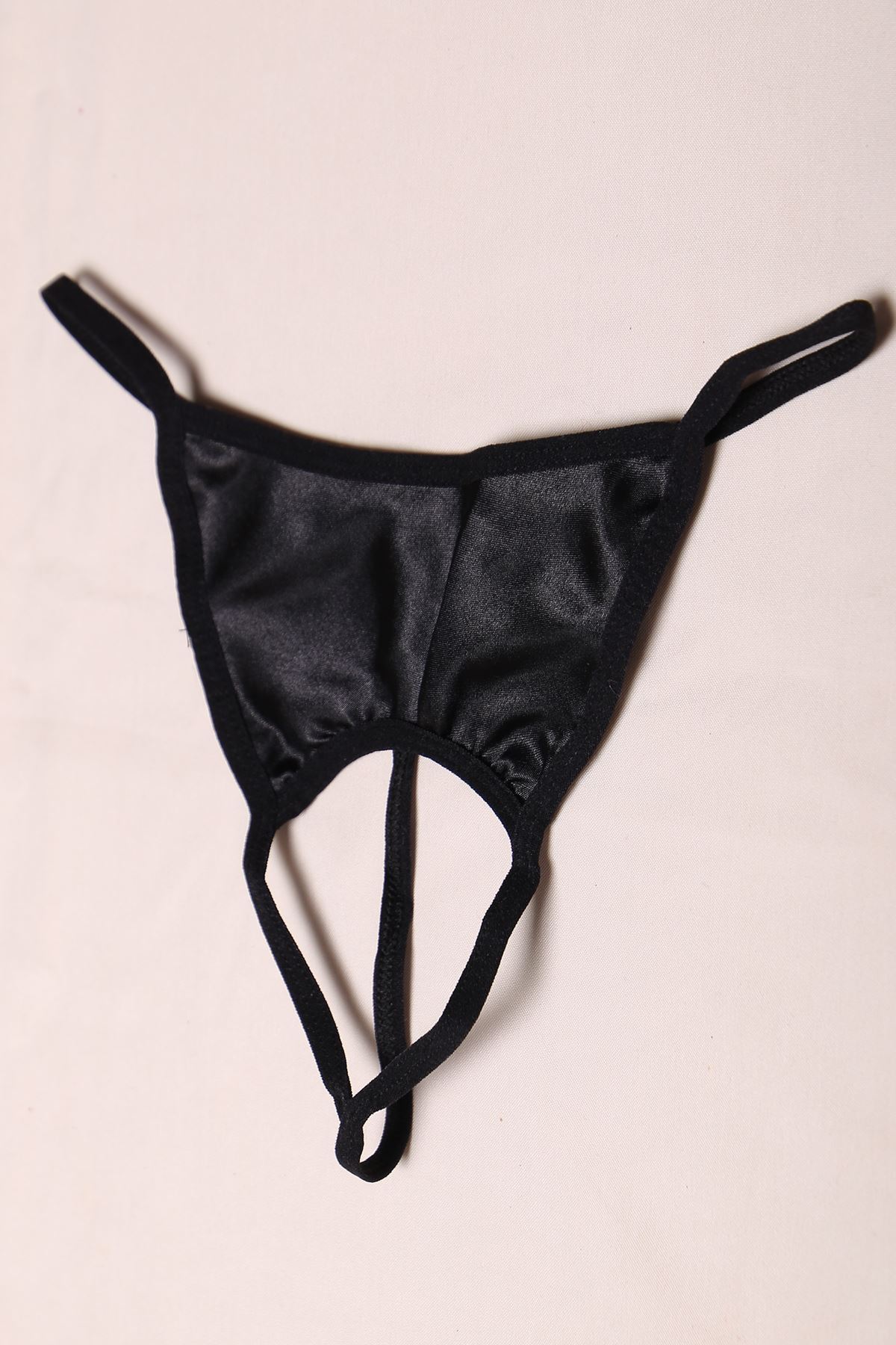 Thong Black with Open Private Area - 1159.1364.