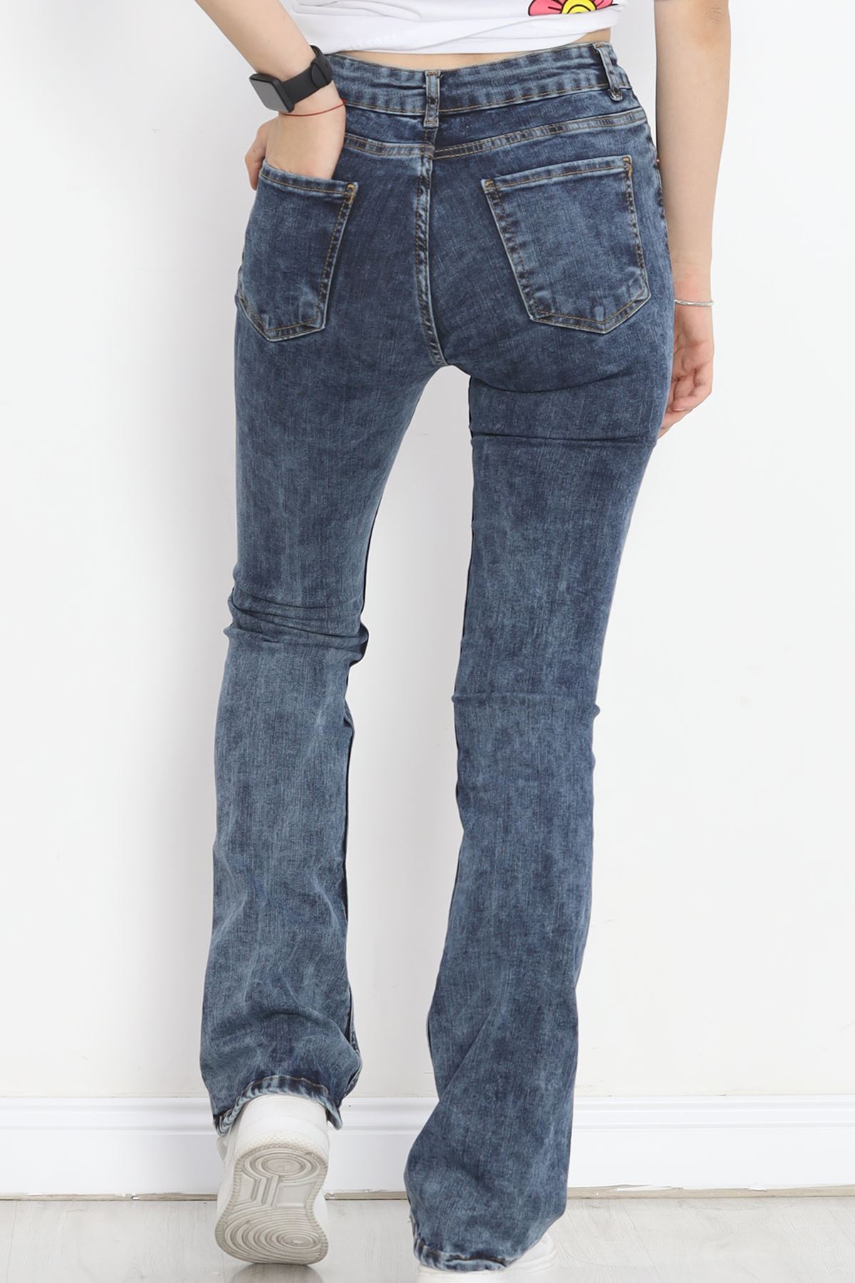 Flared Jeans Dark Blue - 18688.1431.