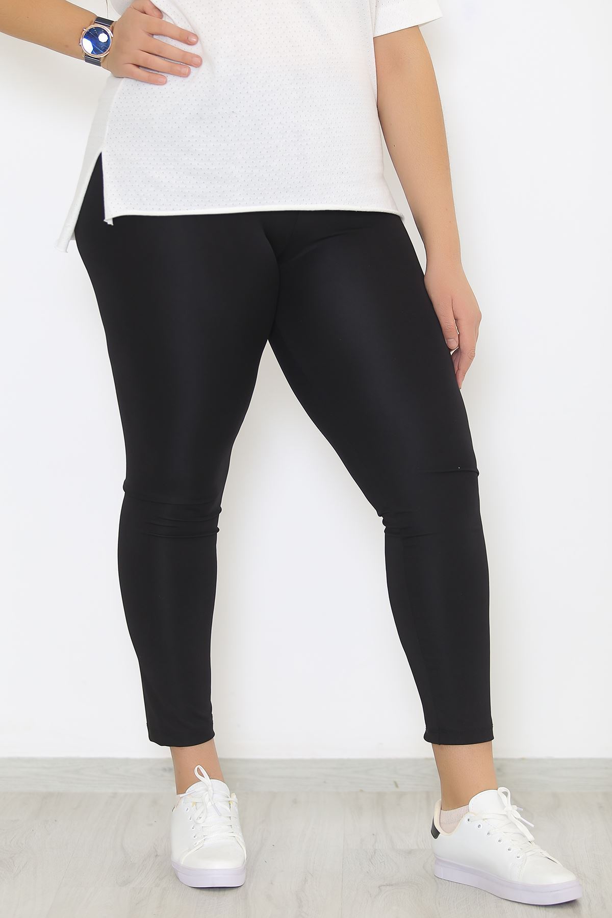 Plus Size Leggings Black - 8630.1567.