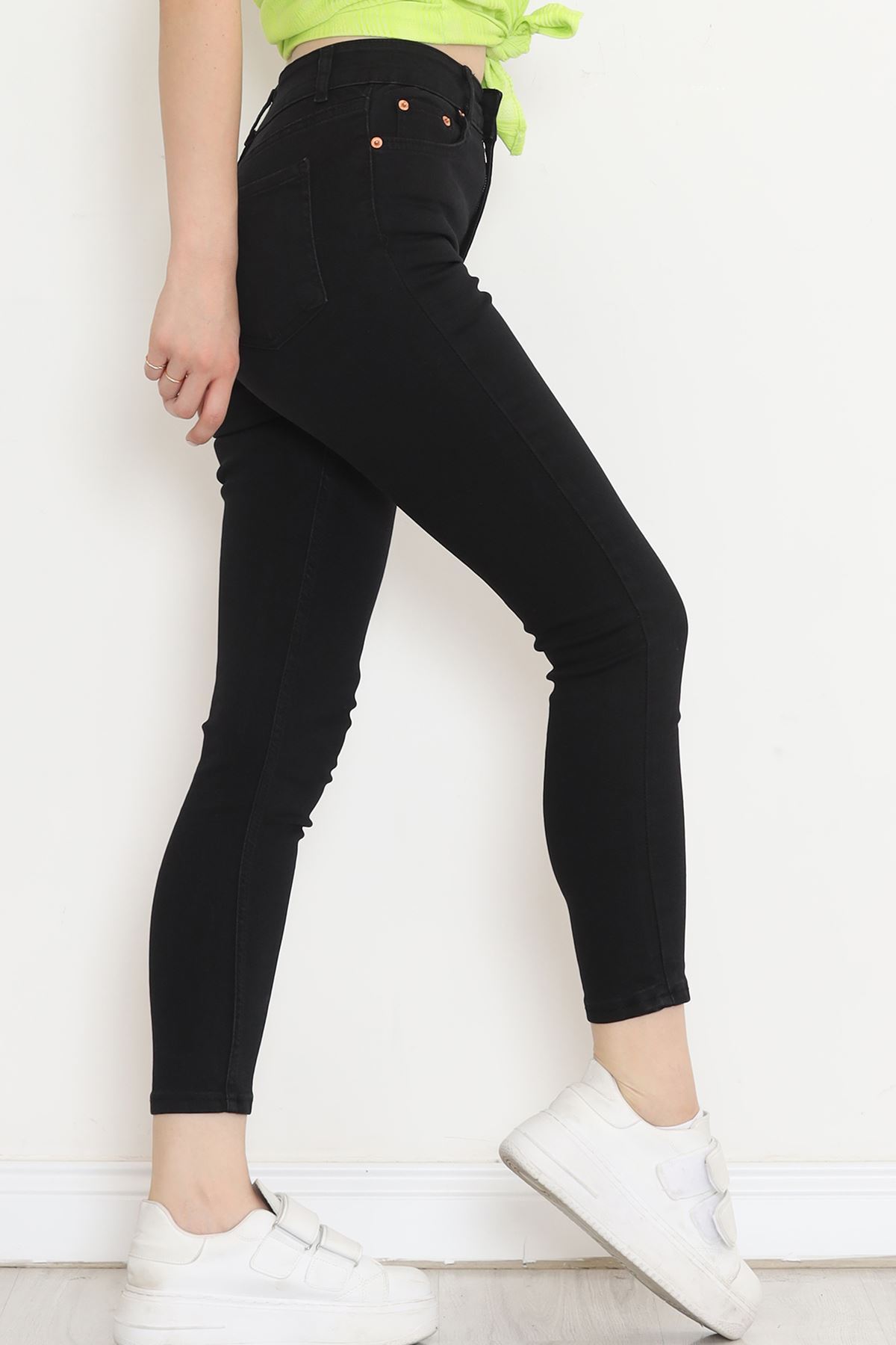 Narrow Leg Lycra Jeans Black - 18683.1431.