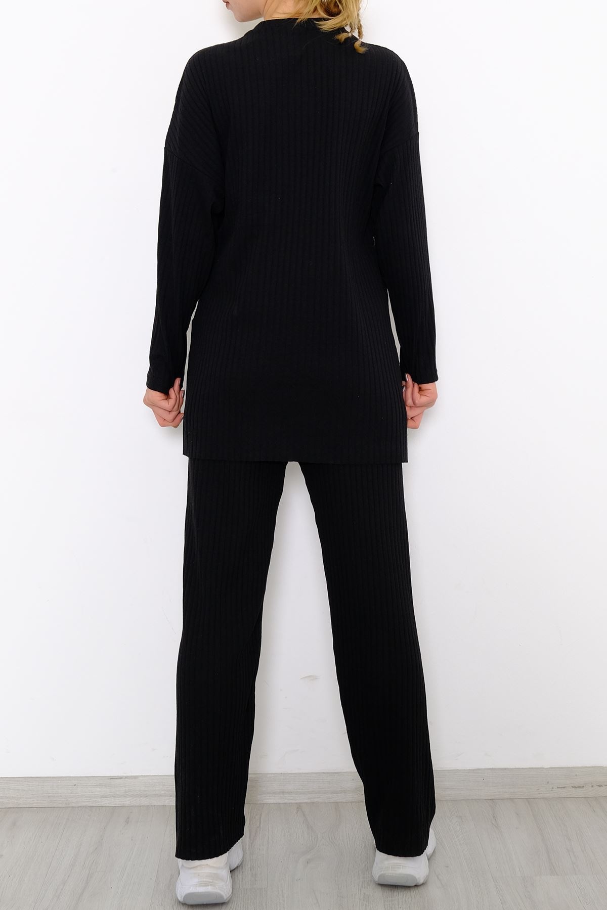 Long Sleeve Fitted Suit Black - 10147.1567.