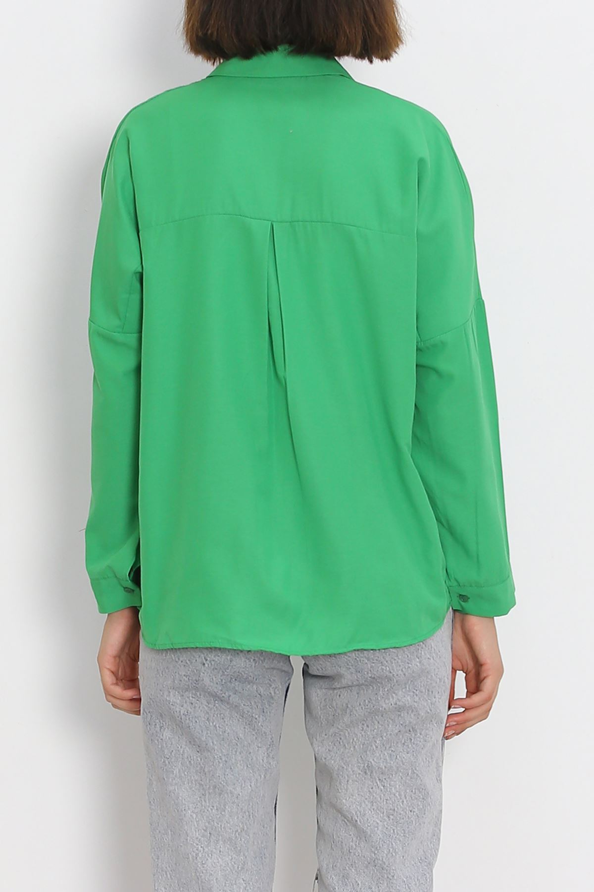 One Pocket Shirt Light Green - 203.1247.