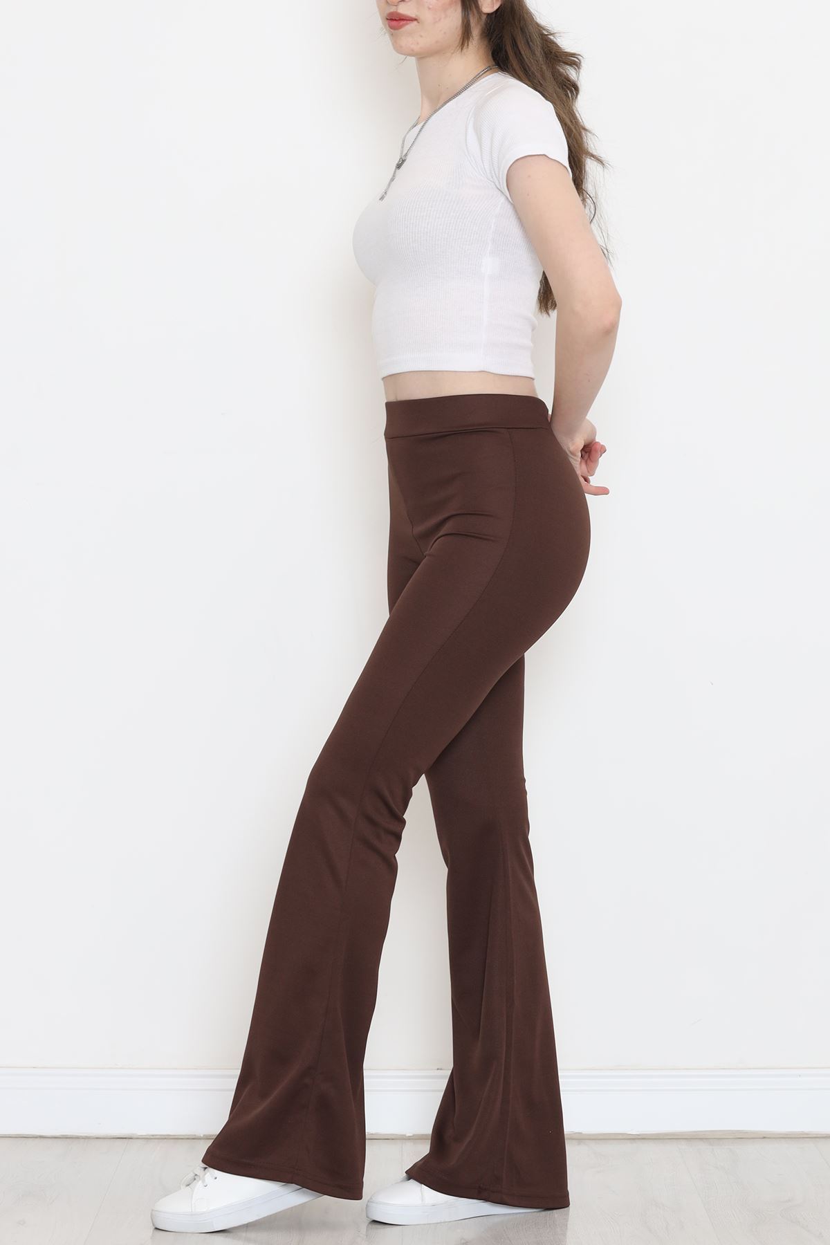 Flared Trousers Coffee - 16703.1355.