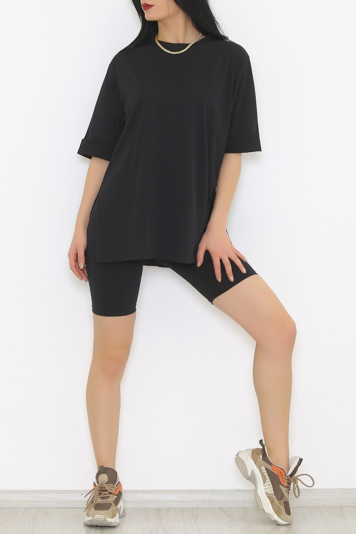 Double Sleeve T-shirt Black - 9611.253.