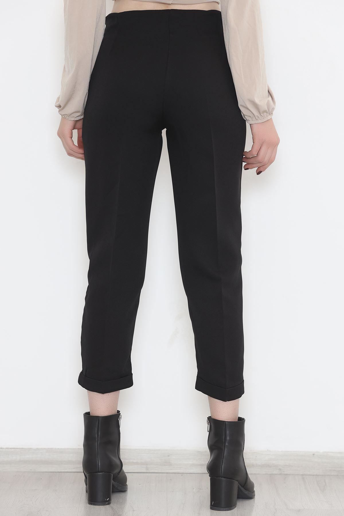 Belt Look Pants Black - 20785.683.