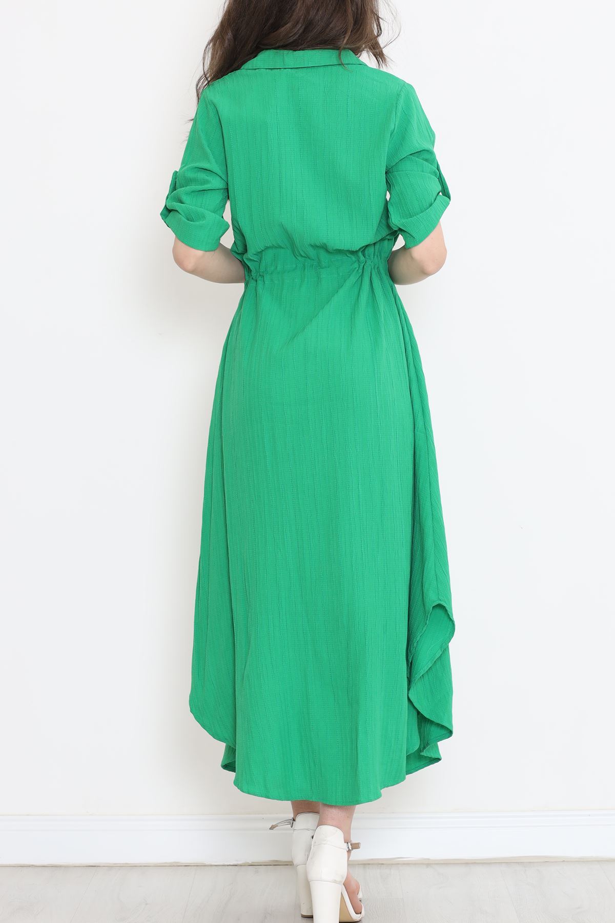 Double Pocket Dress Green - 152343.701.