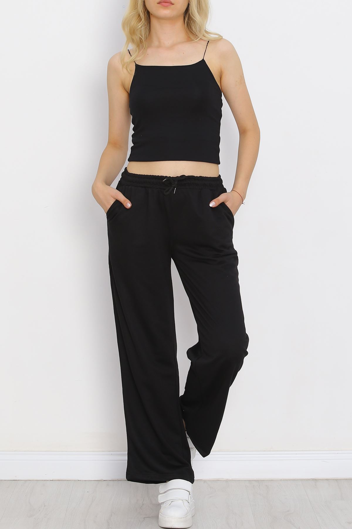 Palazzo Sweatpants Black - 18961.1431.