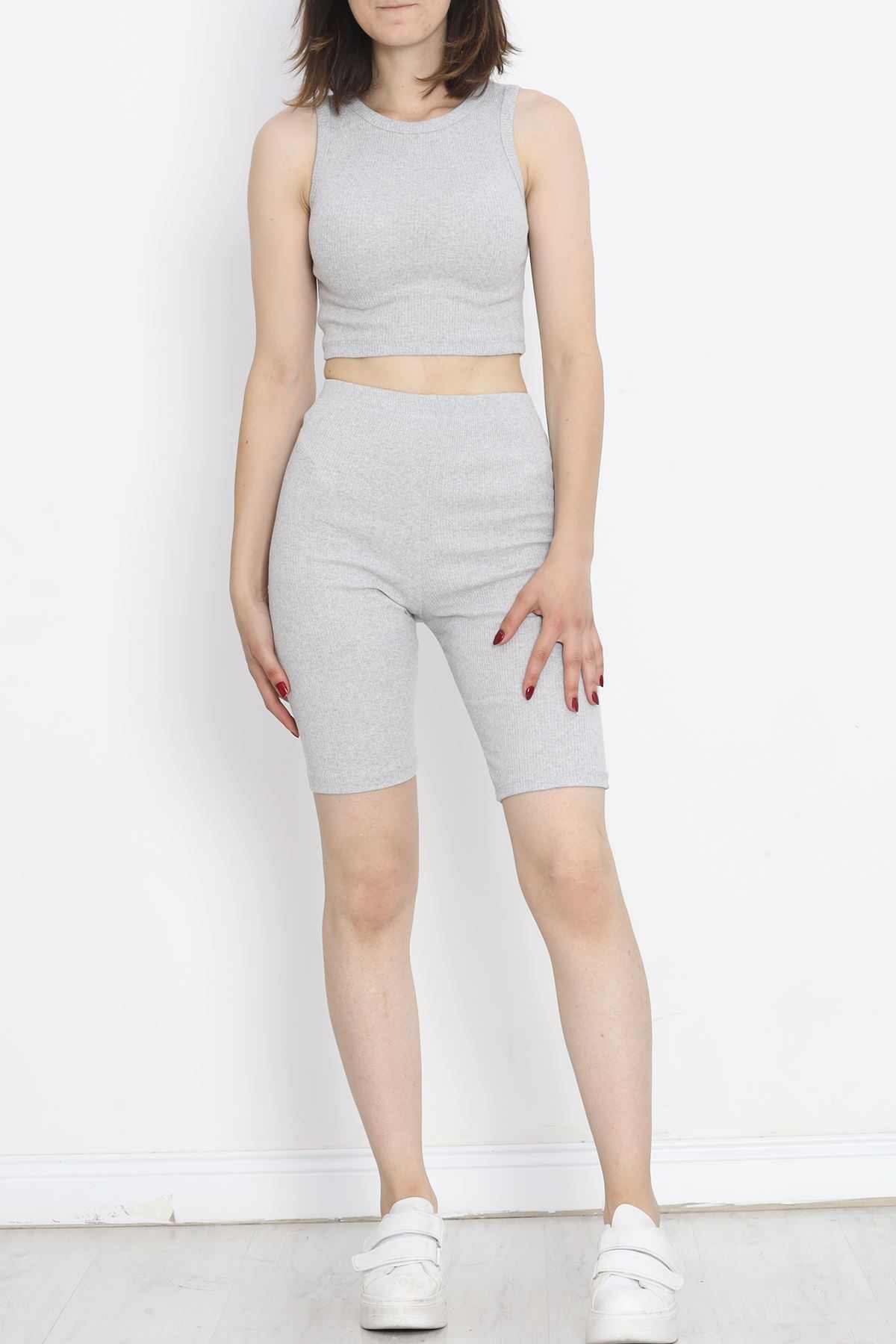 Camisole Shorts Set Gray - 16609.1567.