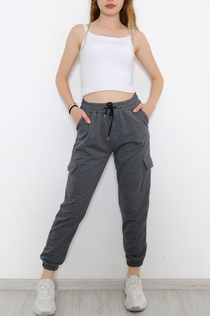 Cargo Pocket Sweatpants Smoked - 9238.1250.