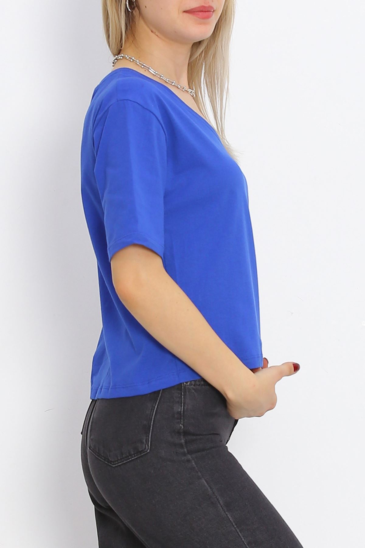 V-neck T-shirt Saks - 18912.1567.