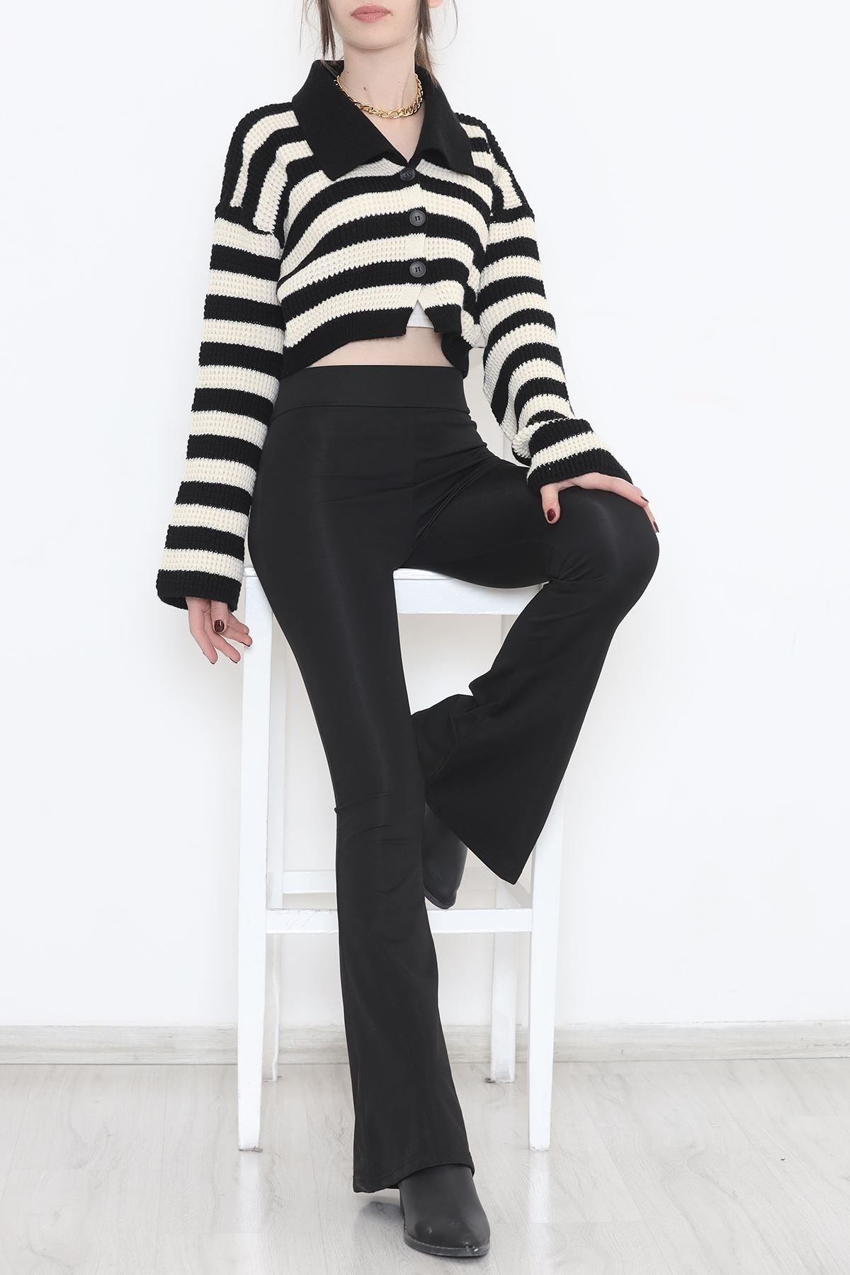 Flared Leggings Black1 - 9279.1098.