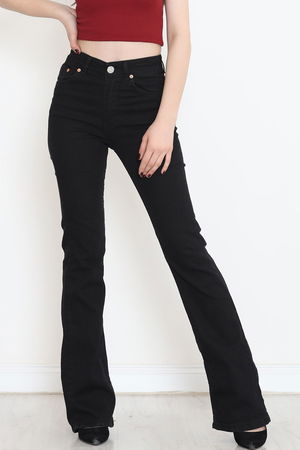 Flared Jeans Black1 - 17274.1431.