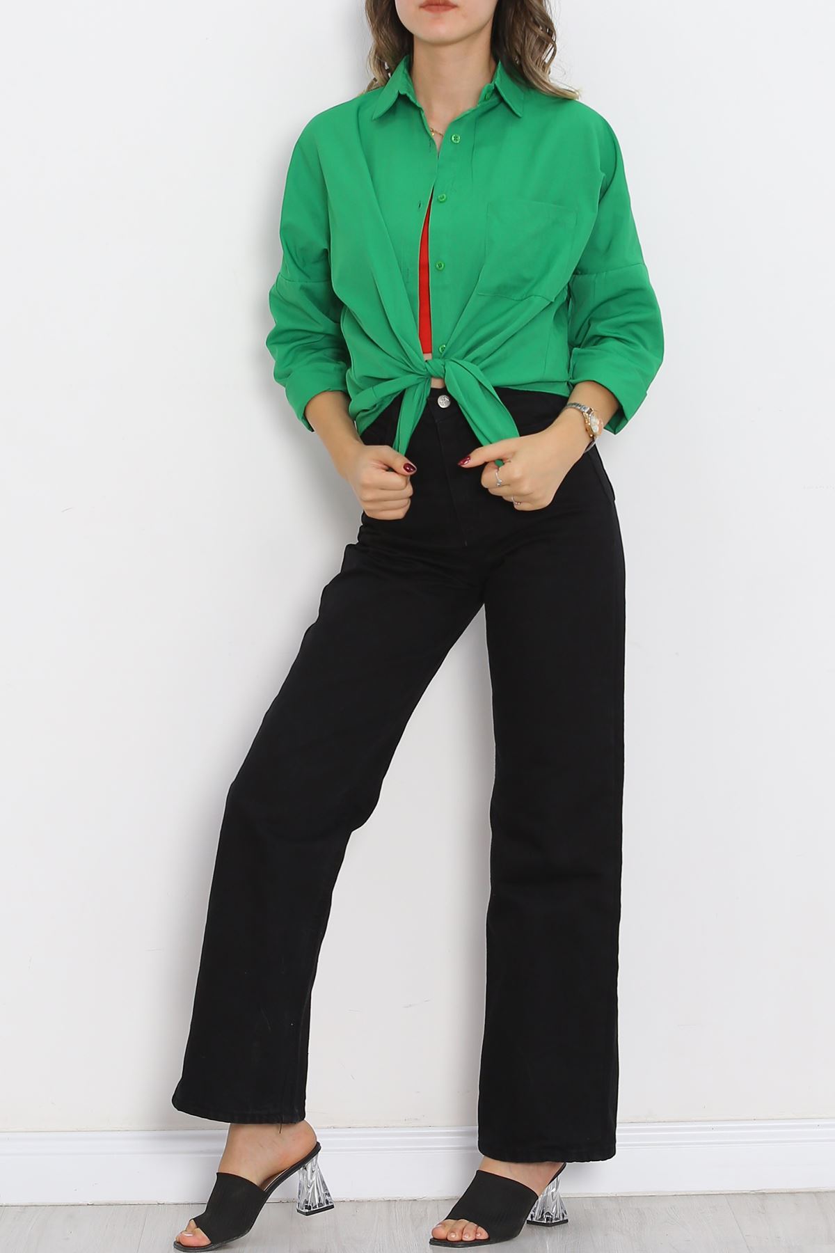 One Pocket Shirt Green - 203.1247.