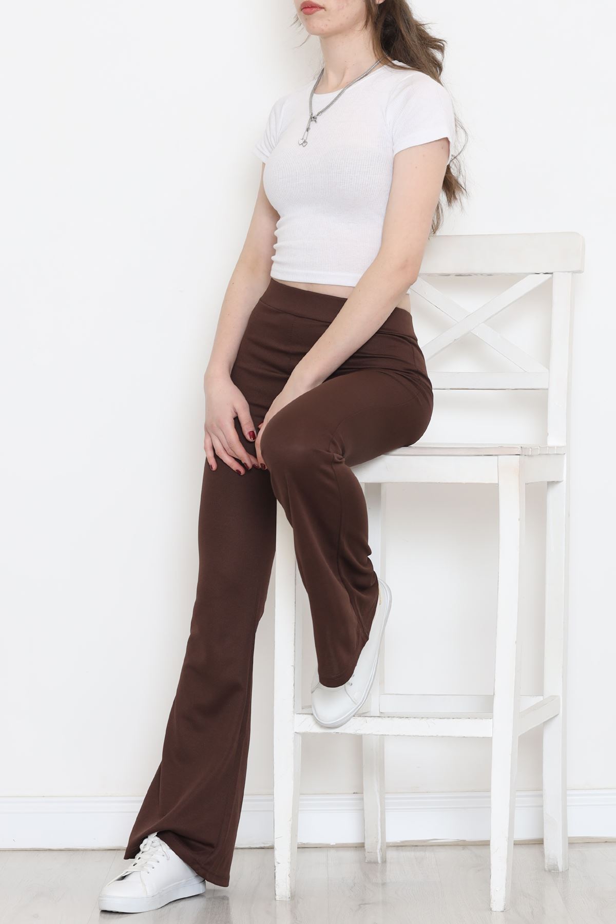 Flared Trousers Coffee - 16703.1355.