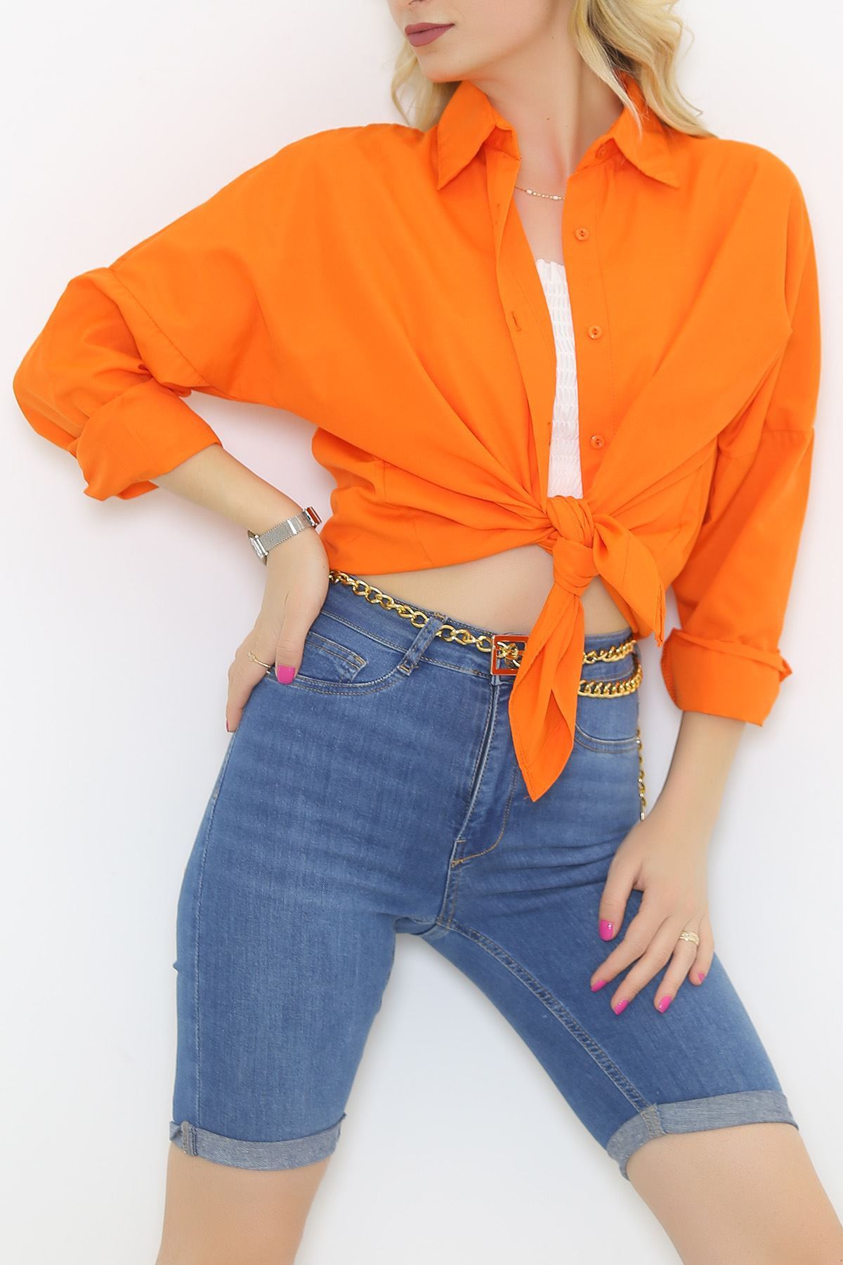 Shaggy Shirt Orange - 293.1247.