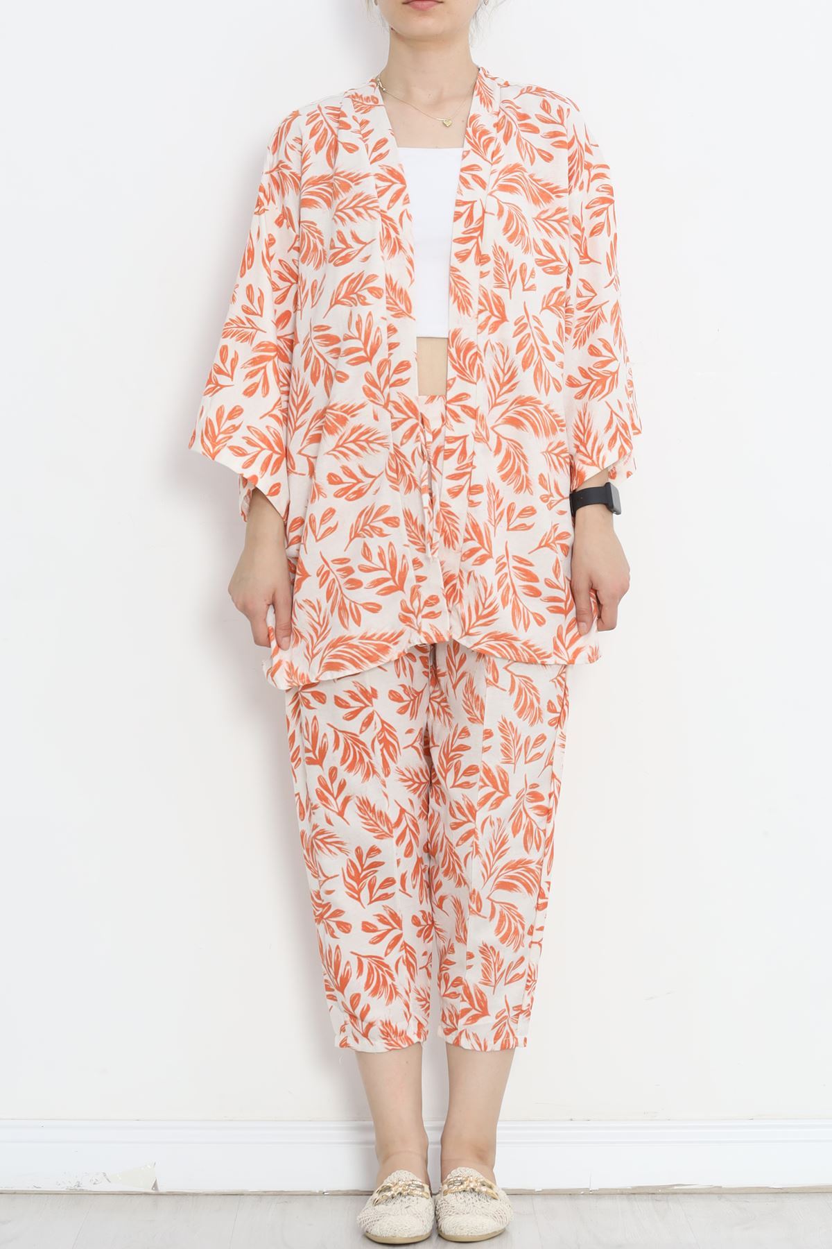 Kimono Set White-Orange - 152342.701.