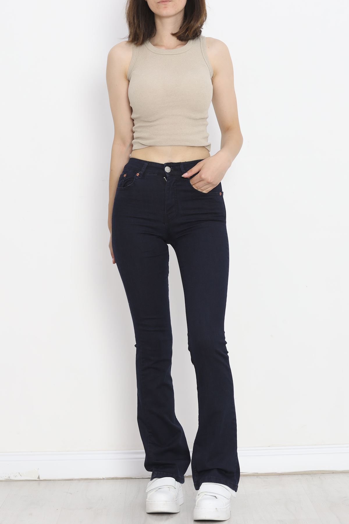 Flared Jeans Navy Blue - 18201.1431.