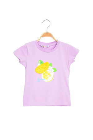 1-4 Years Printed T-Shirt Lilac - 524419.1576.