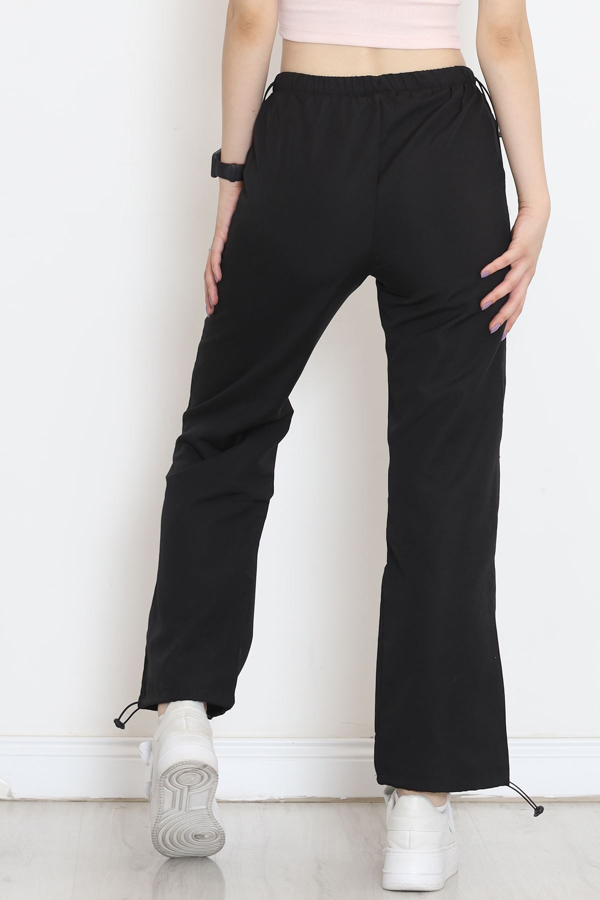 Parachute Fabric Pants Black - 609.1247.