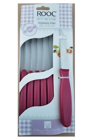 Prety 6pcs Fruit Knife Set Turk-MYV-06