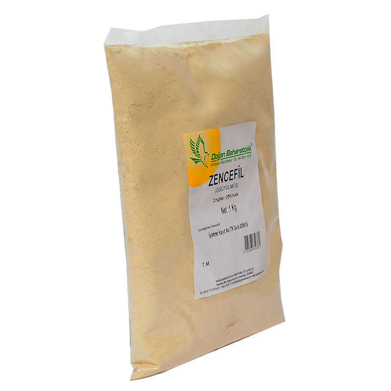 Ginger Root Ground Natural 1000 Gr Package