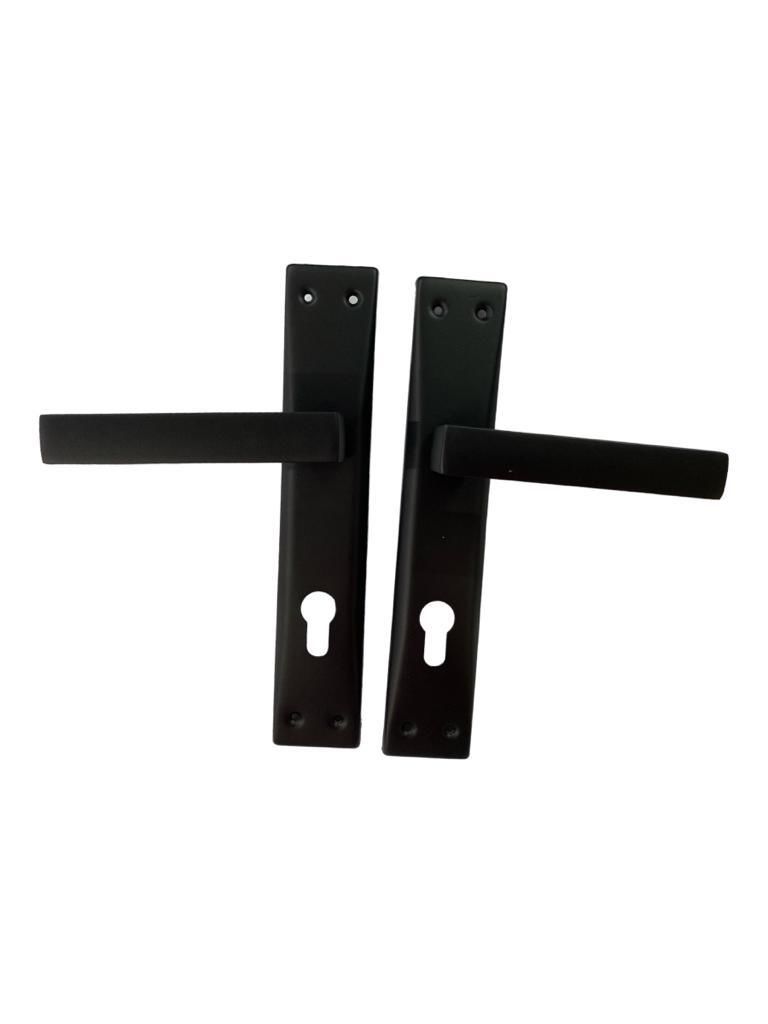 Adil Riva Matte Black Yale Door Handle