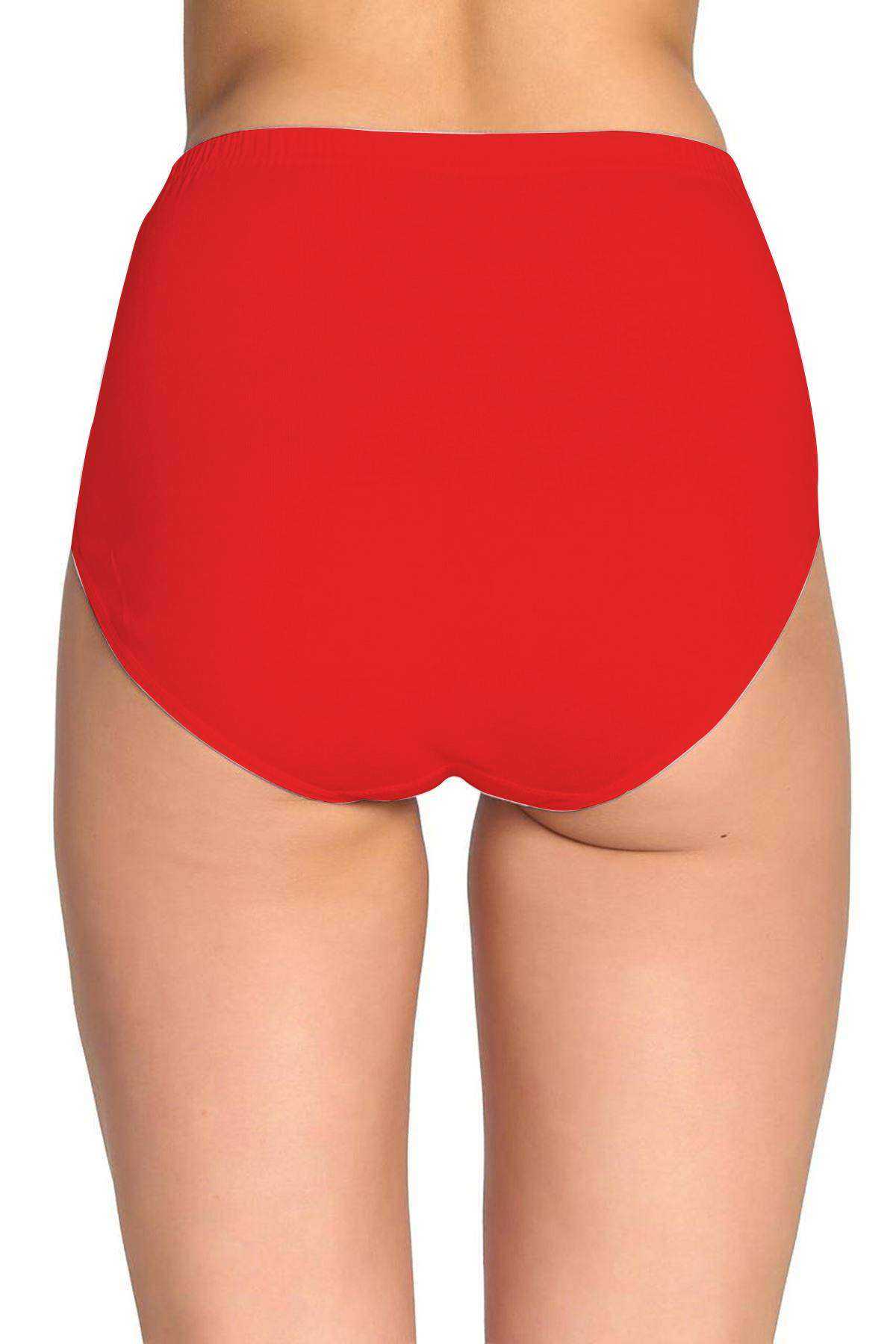 7Pcs Women High Waist Bato Thick Rubber Panties S11